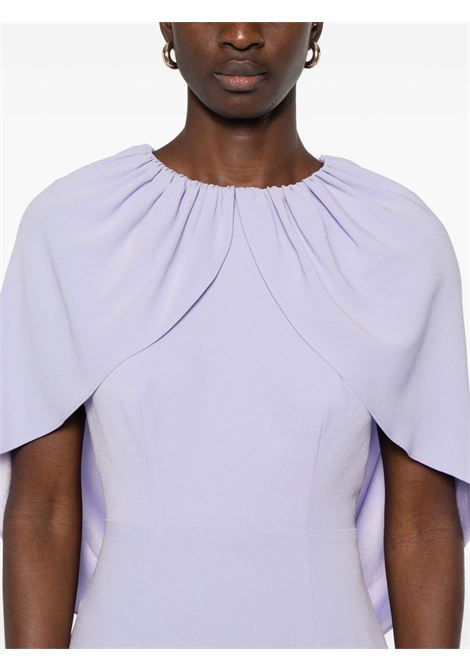 Abito midi in crêpe in lavanda Roland Mouret - donna ROLAND MOURET | RMRS25012ML